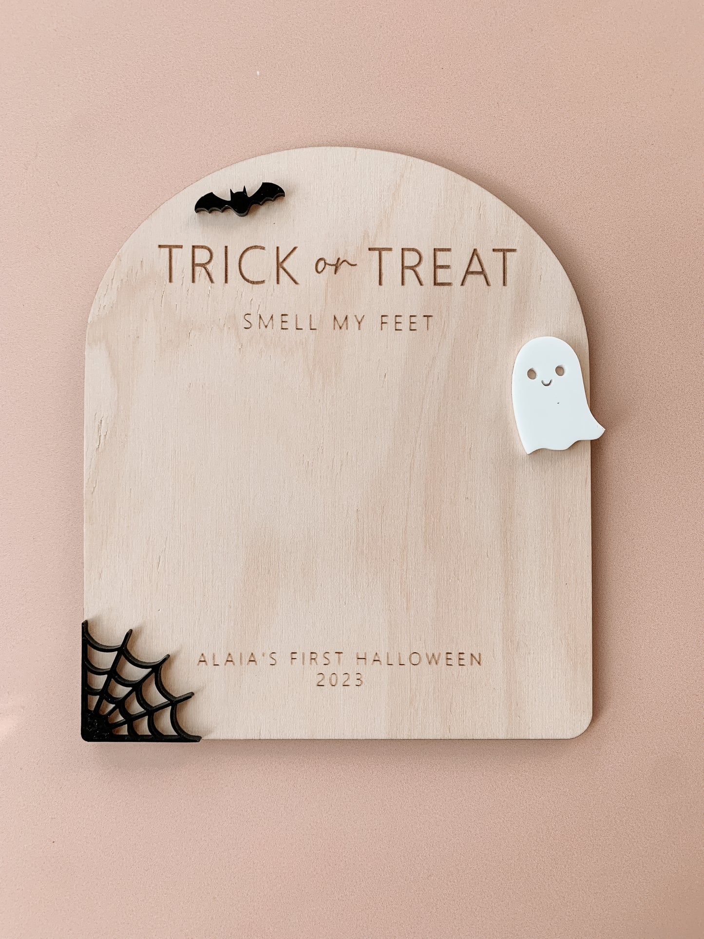 Trick or treat footprints