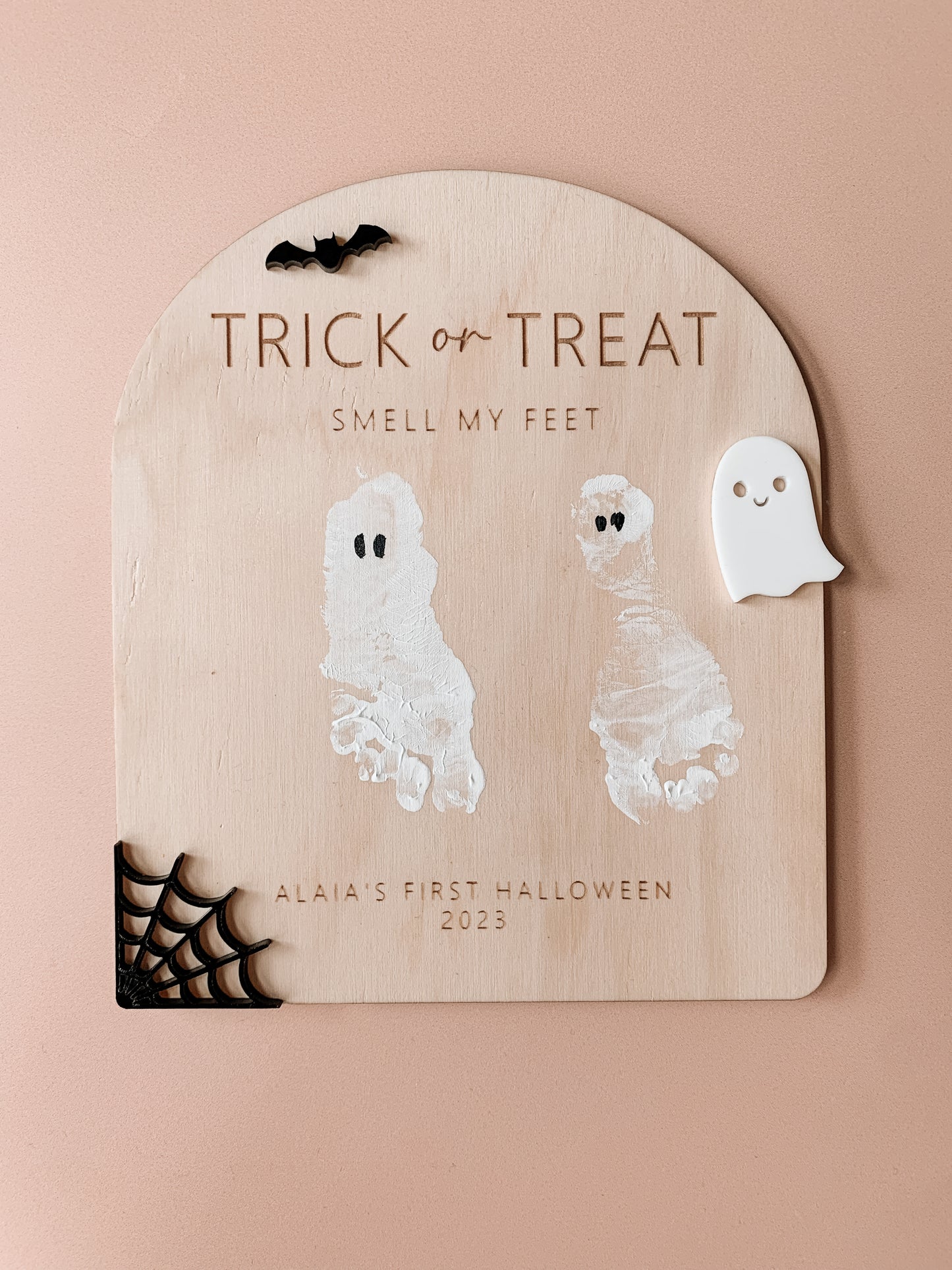 Trick or treat footprints