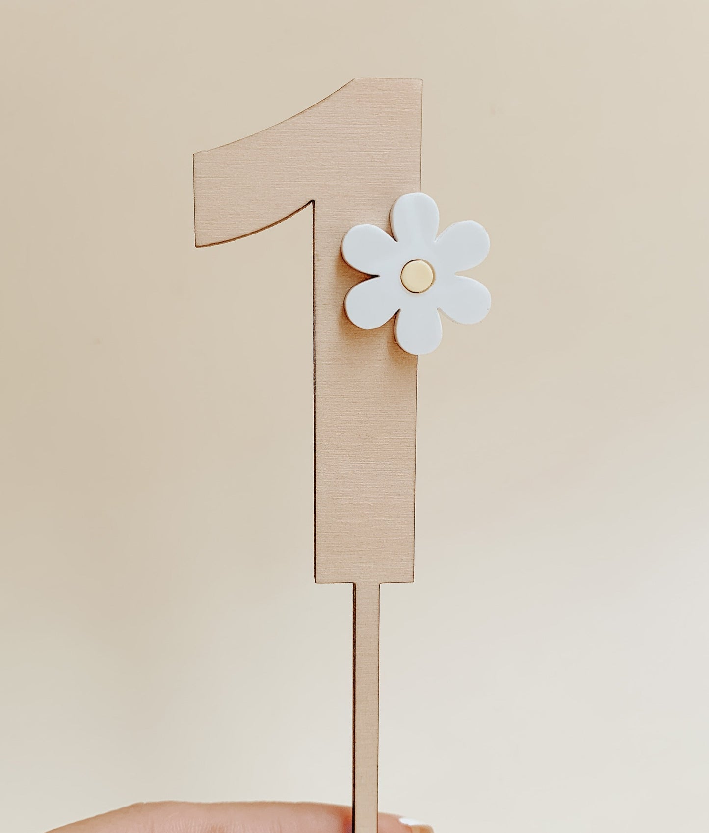 Daisy number topper