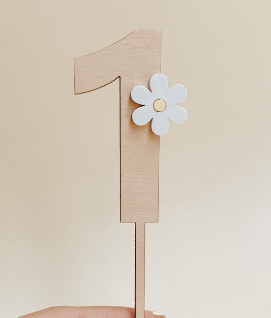 Daisy number topper