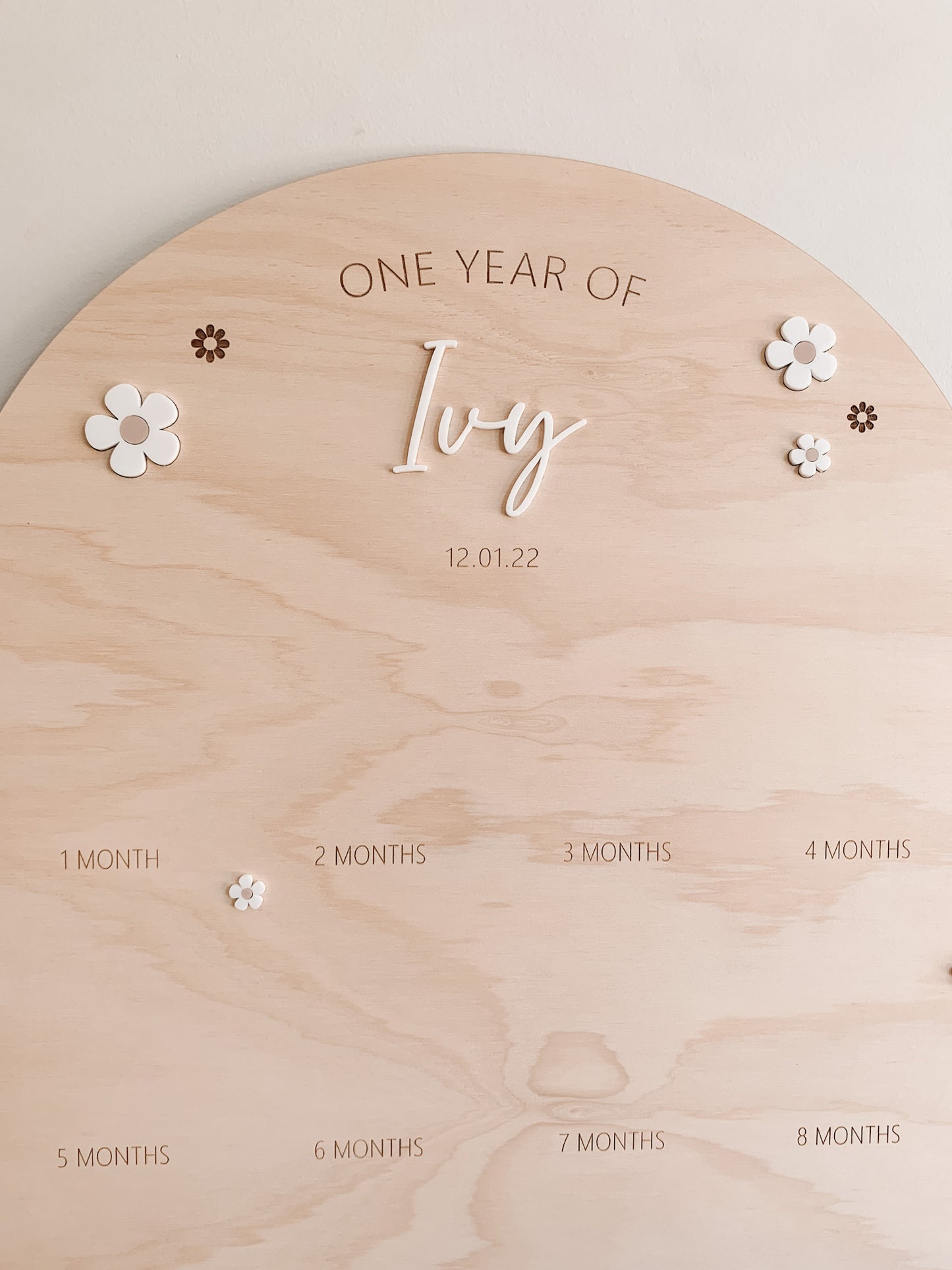Daisy photo board