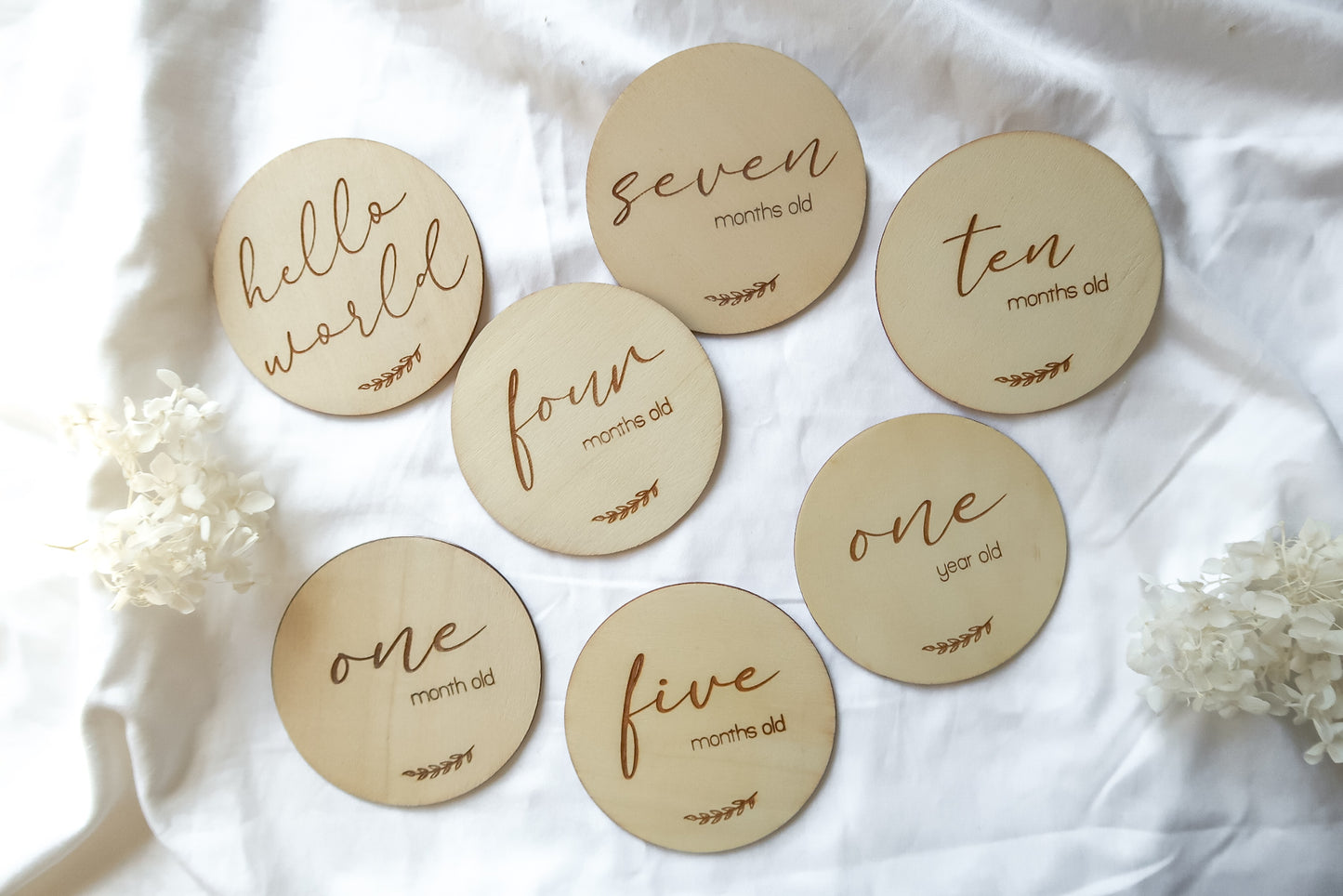 Leaf Milestone discs