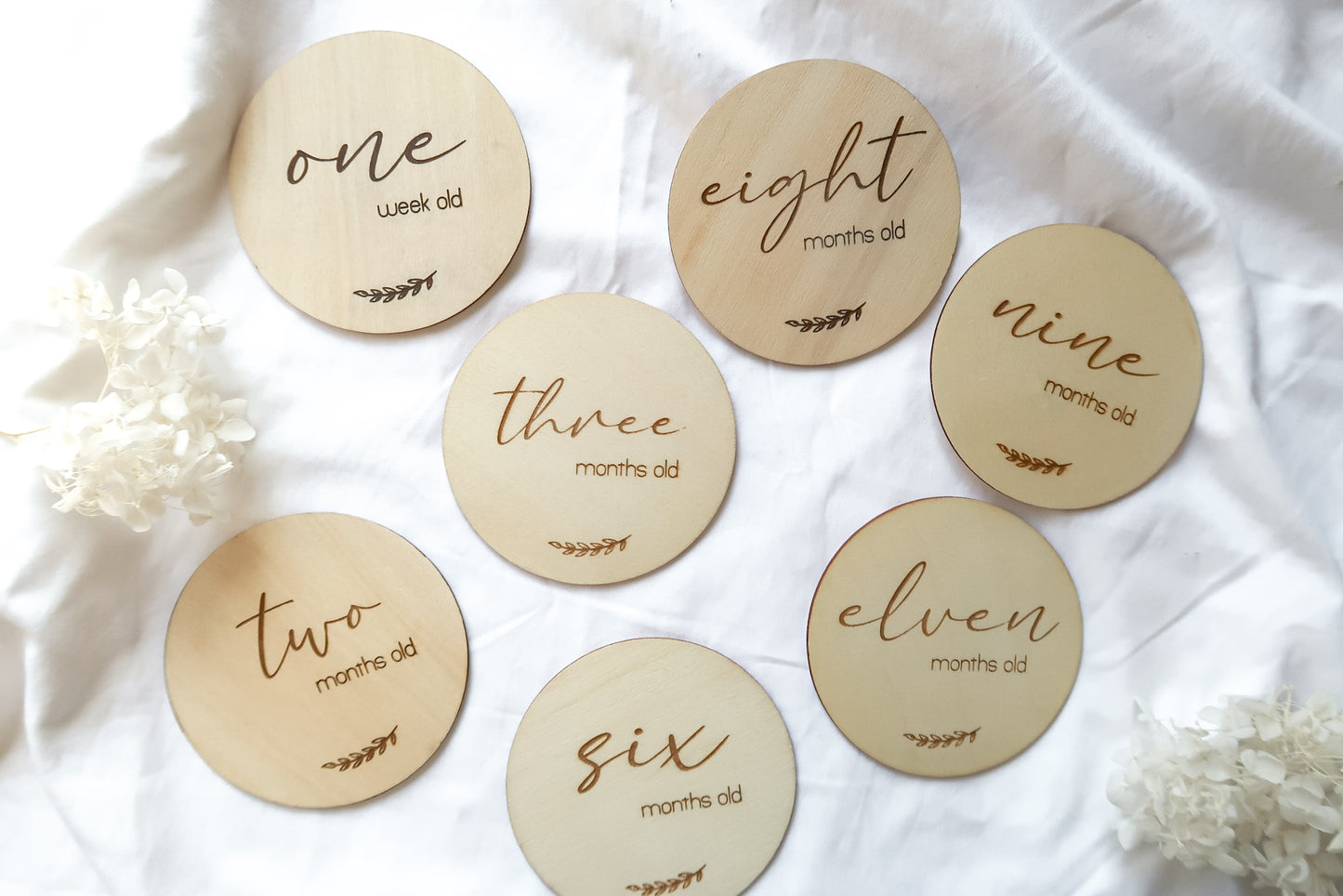 Leaf Milestone discs