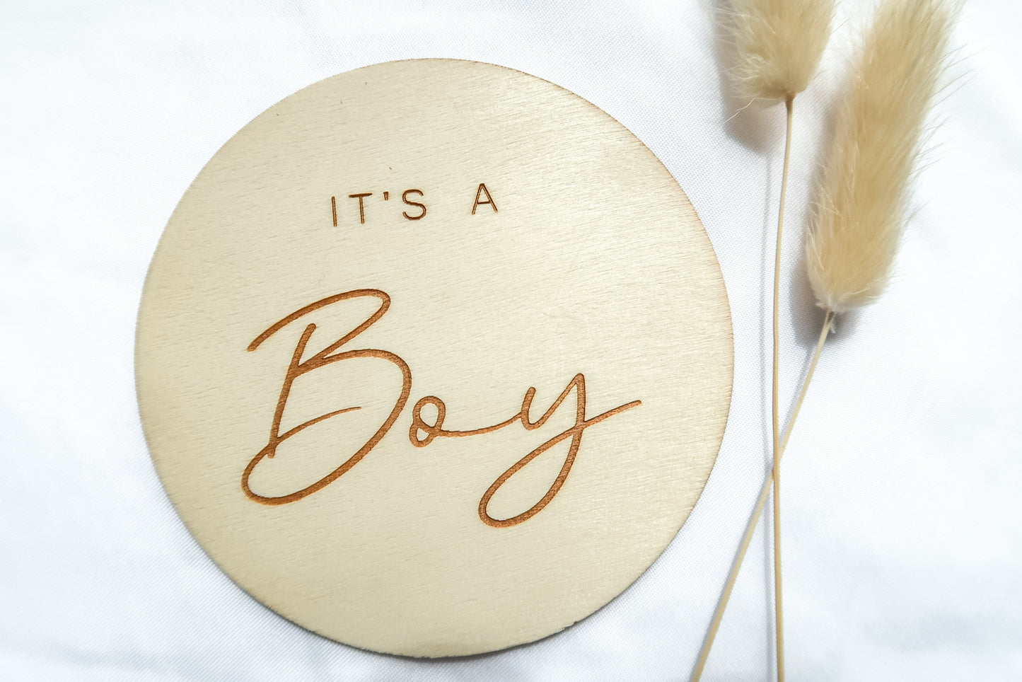 Gender reveal disc