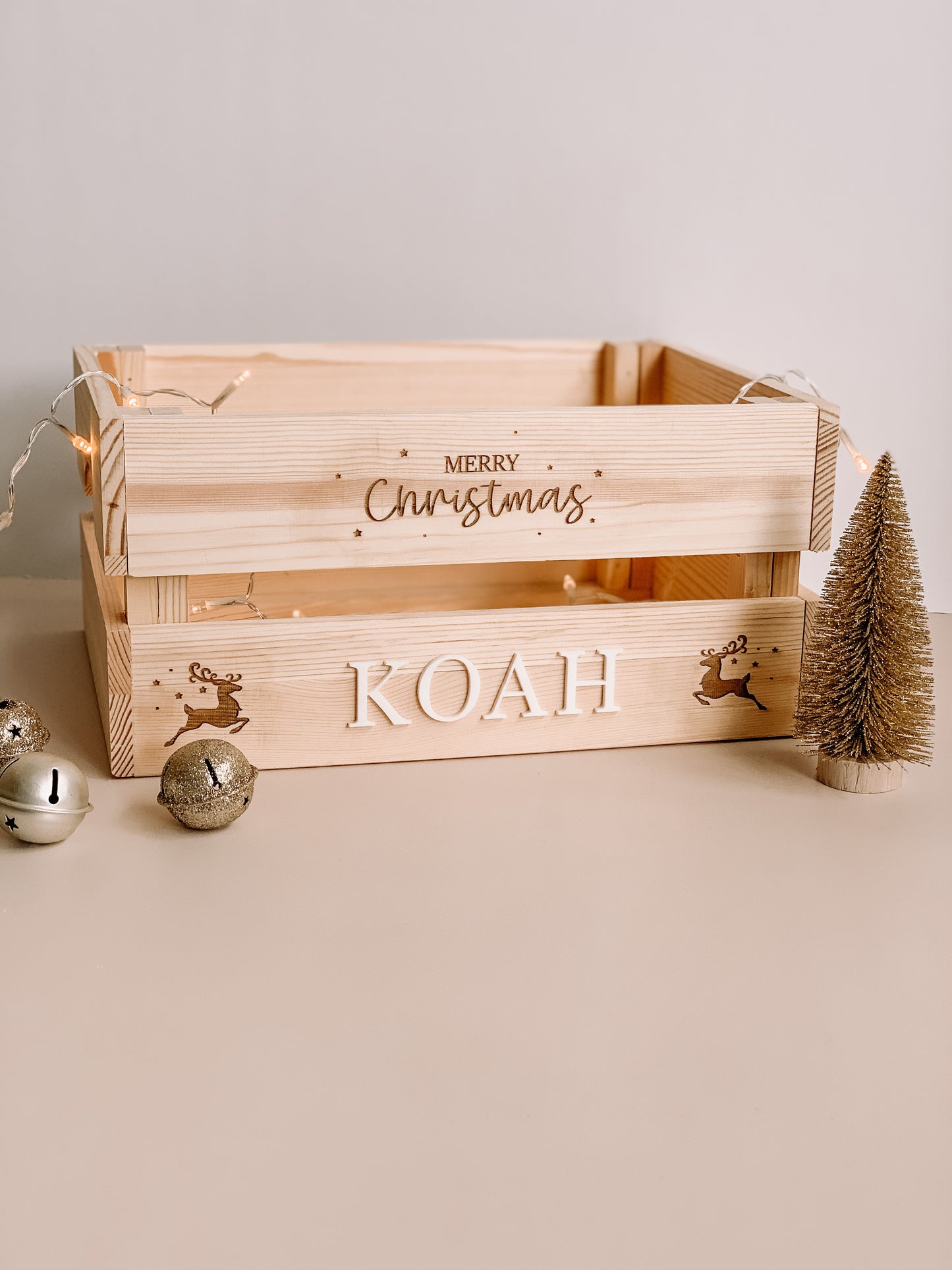 Personalised Christmas Crate