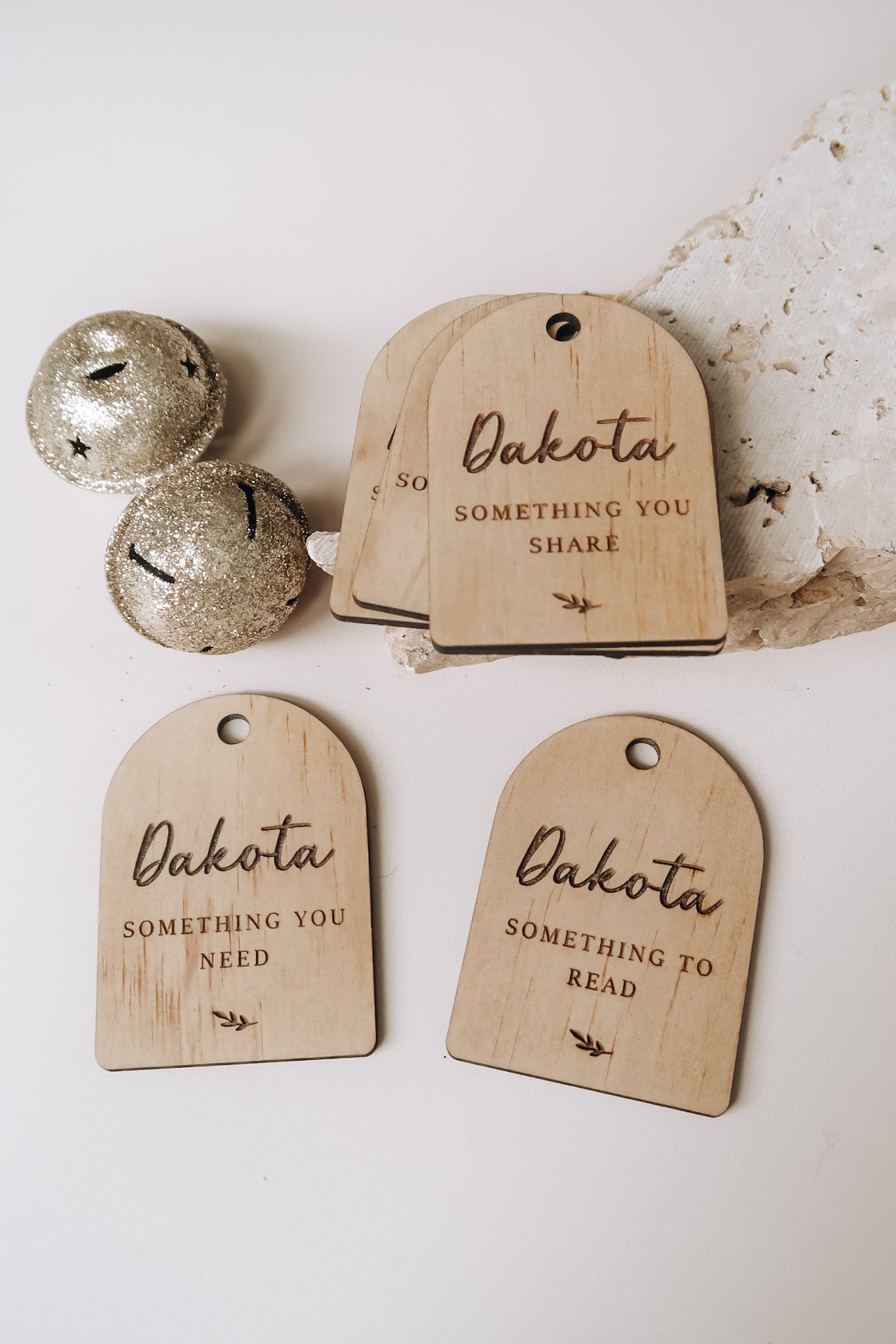Something to gift tags - leaf design