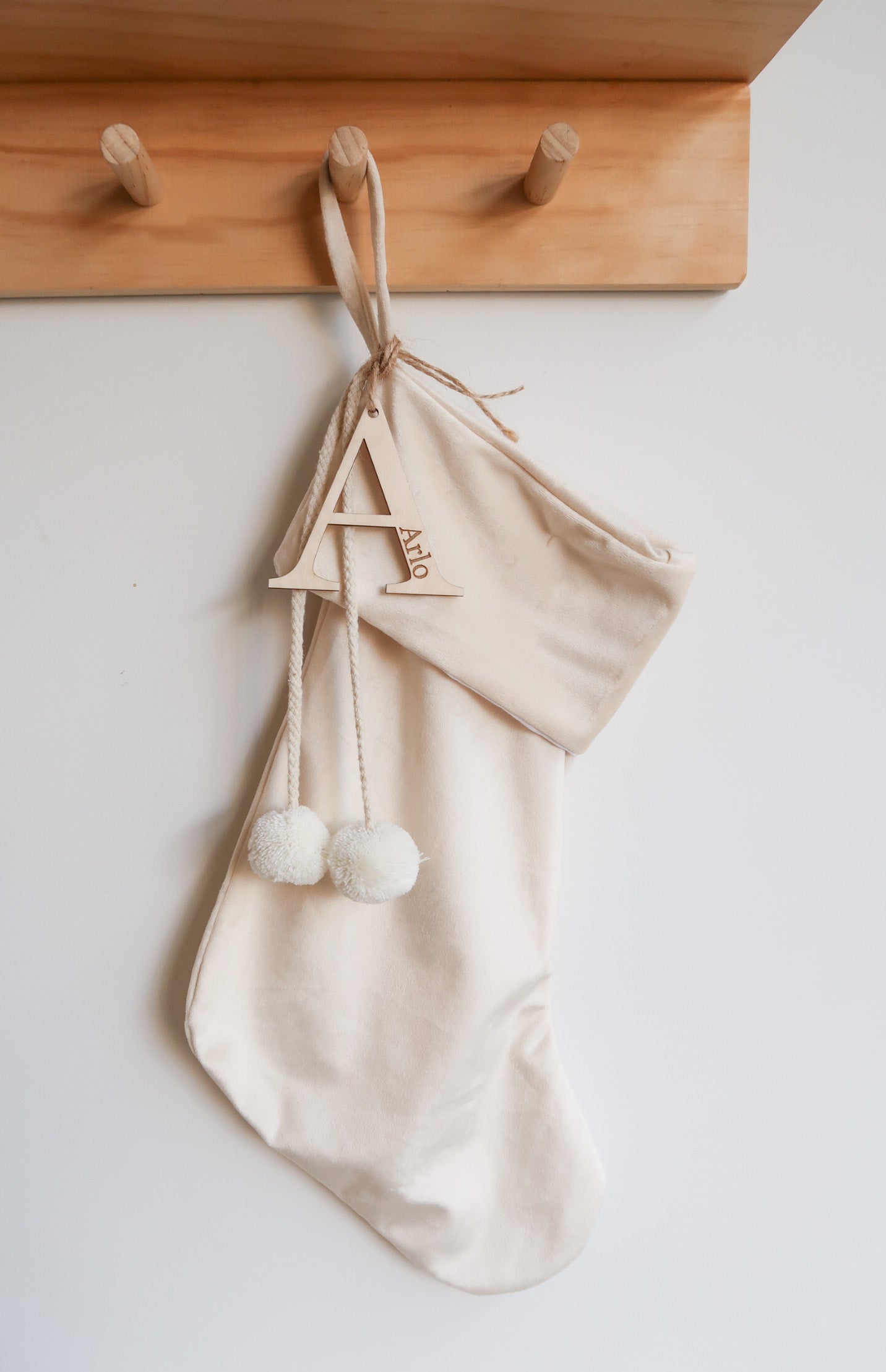 Personalised Letter Tag