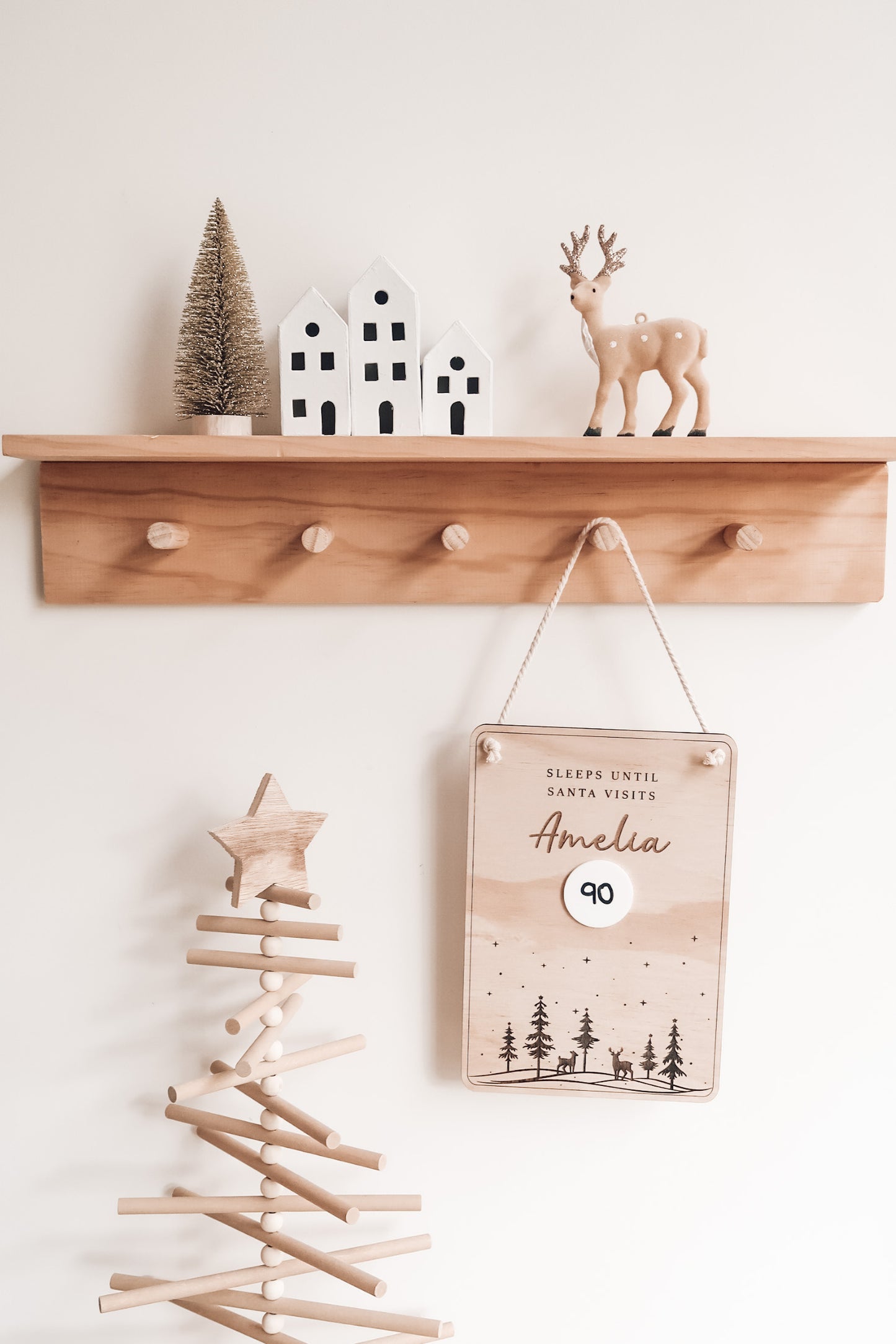 Reindeer Christmas Countdown