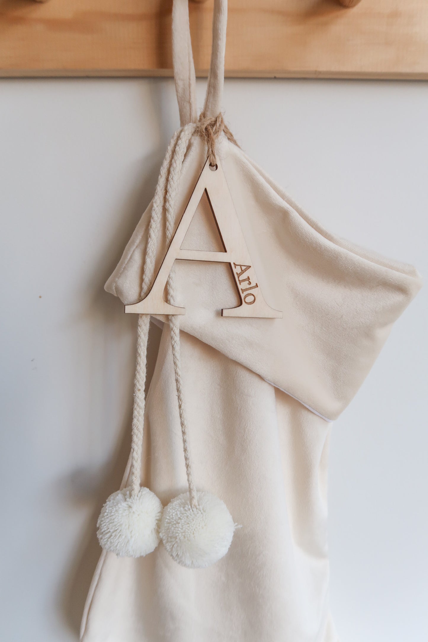 Personalised Letter Tag