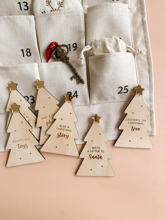 Tree Advent Calendar Activity Cards