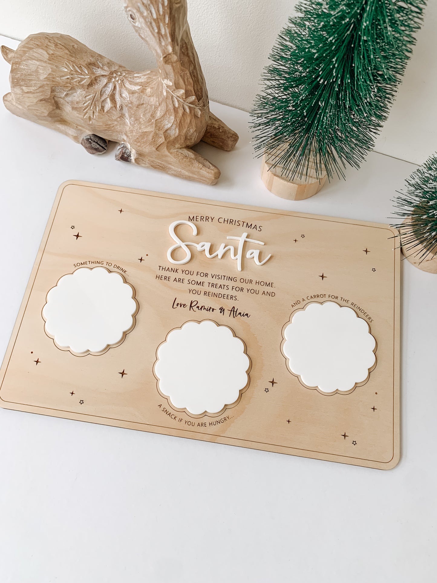 Santa Treat Plate