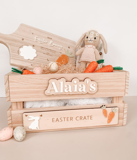 Interchangeable Easter crate - carrots