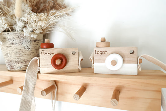 Personalised Wooden Camera